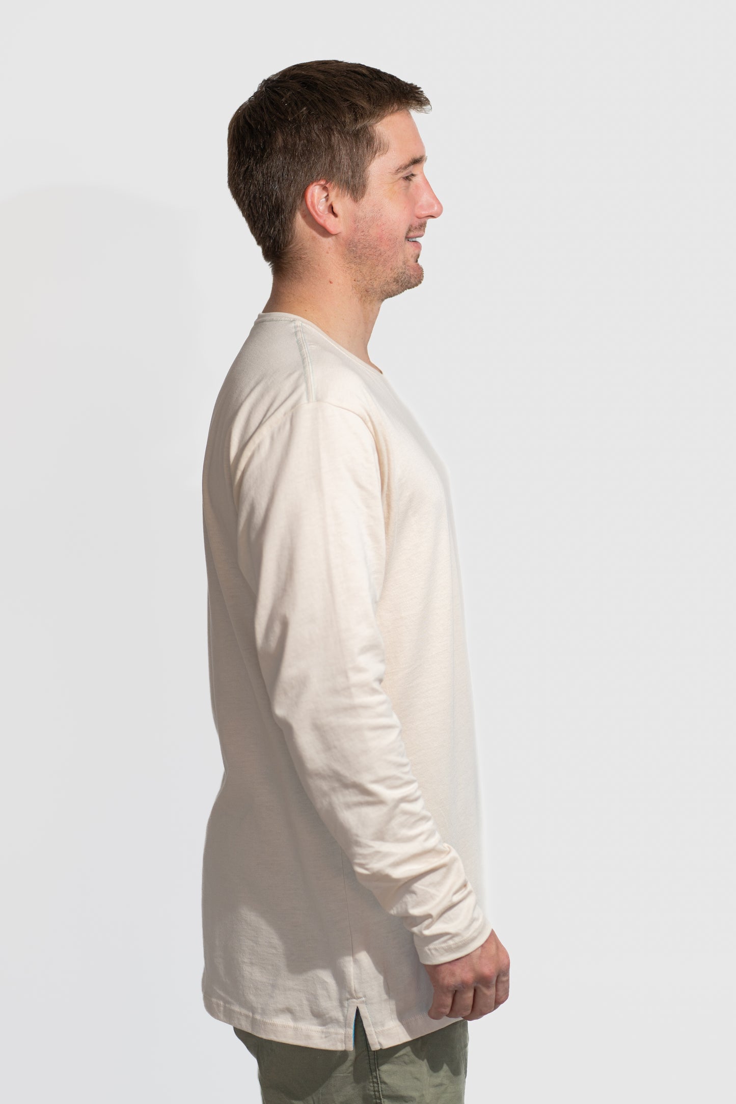 Polera PIMA Clásica Blanco Hueso - Manga Larga