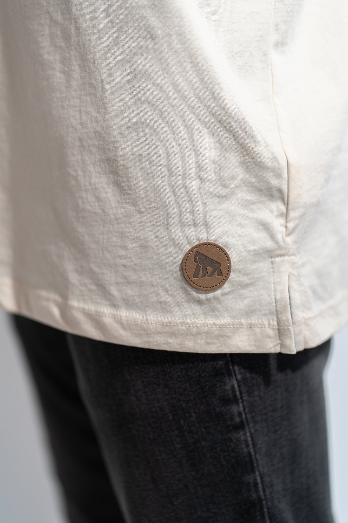 Polera PIMA Clásica Blanco Hueso - Manga Corta