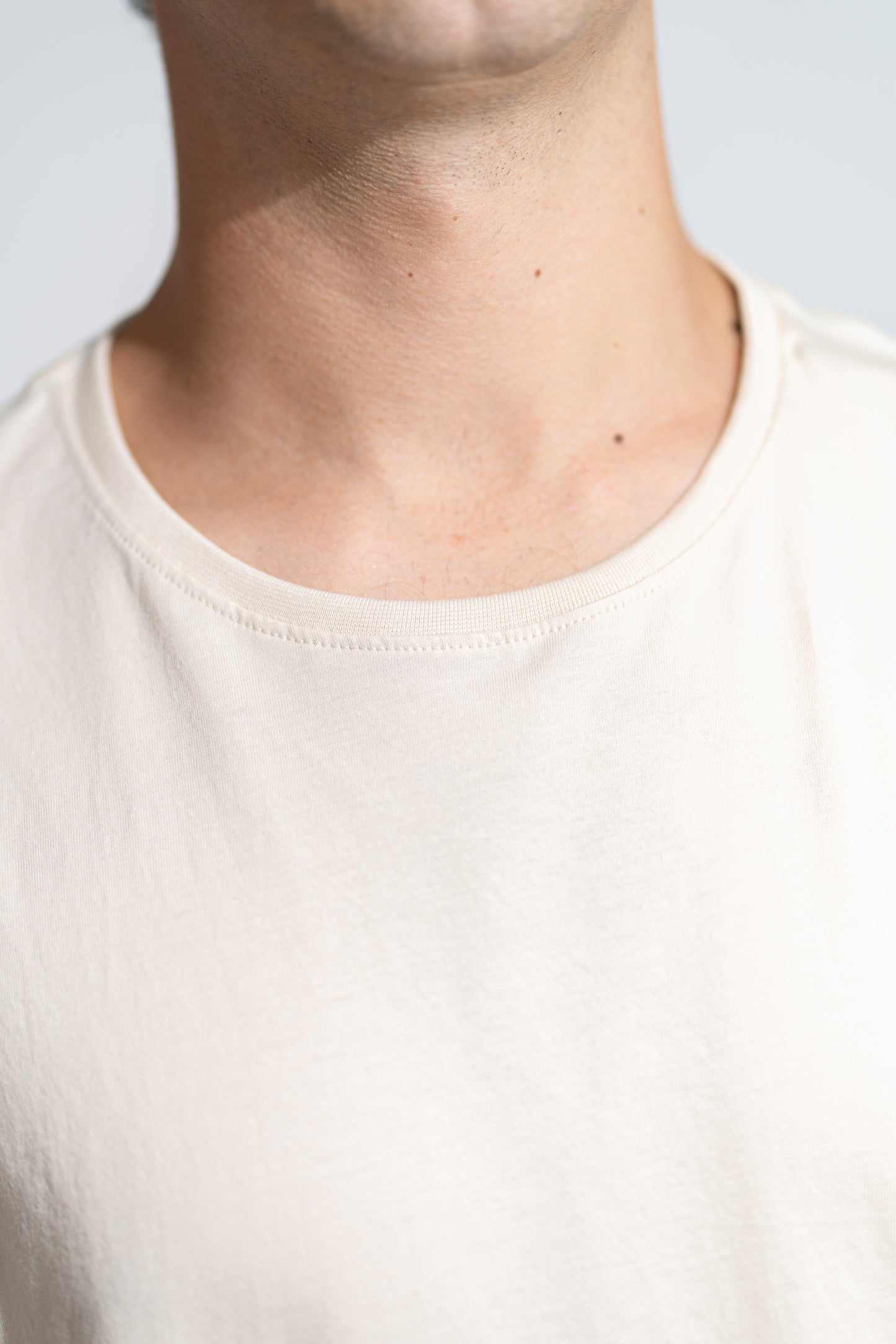 Polera PIMA Clásica Blanco Hueso - Manga Corta