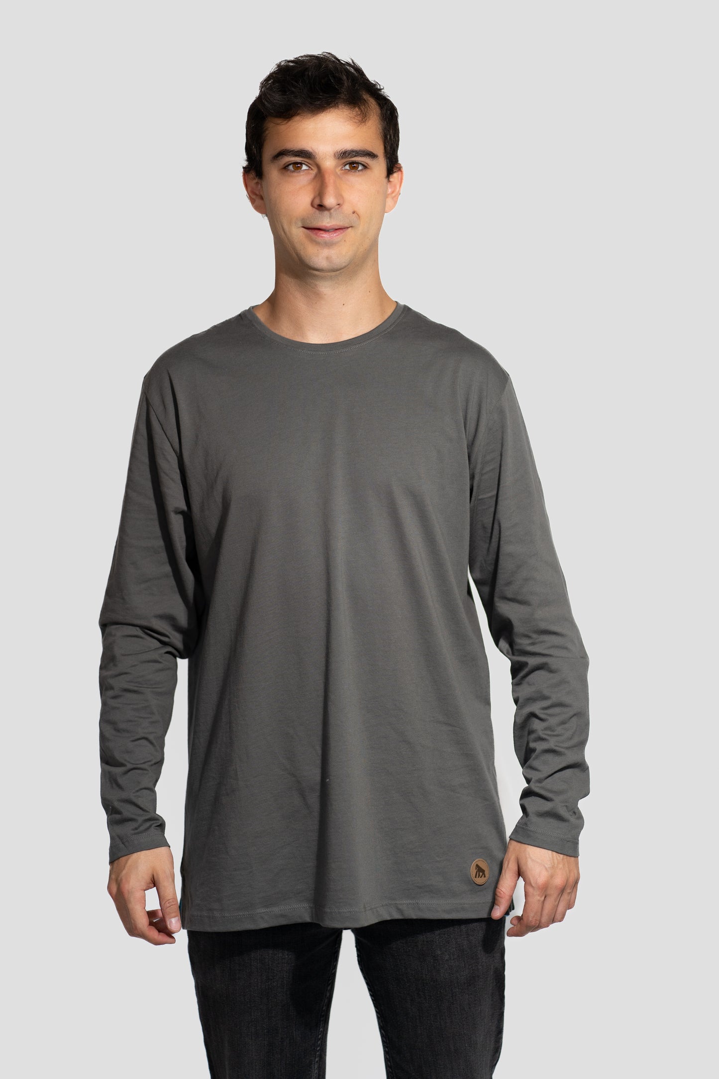 Polera PIMA Clásica Grafito - Manga Larga