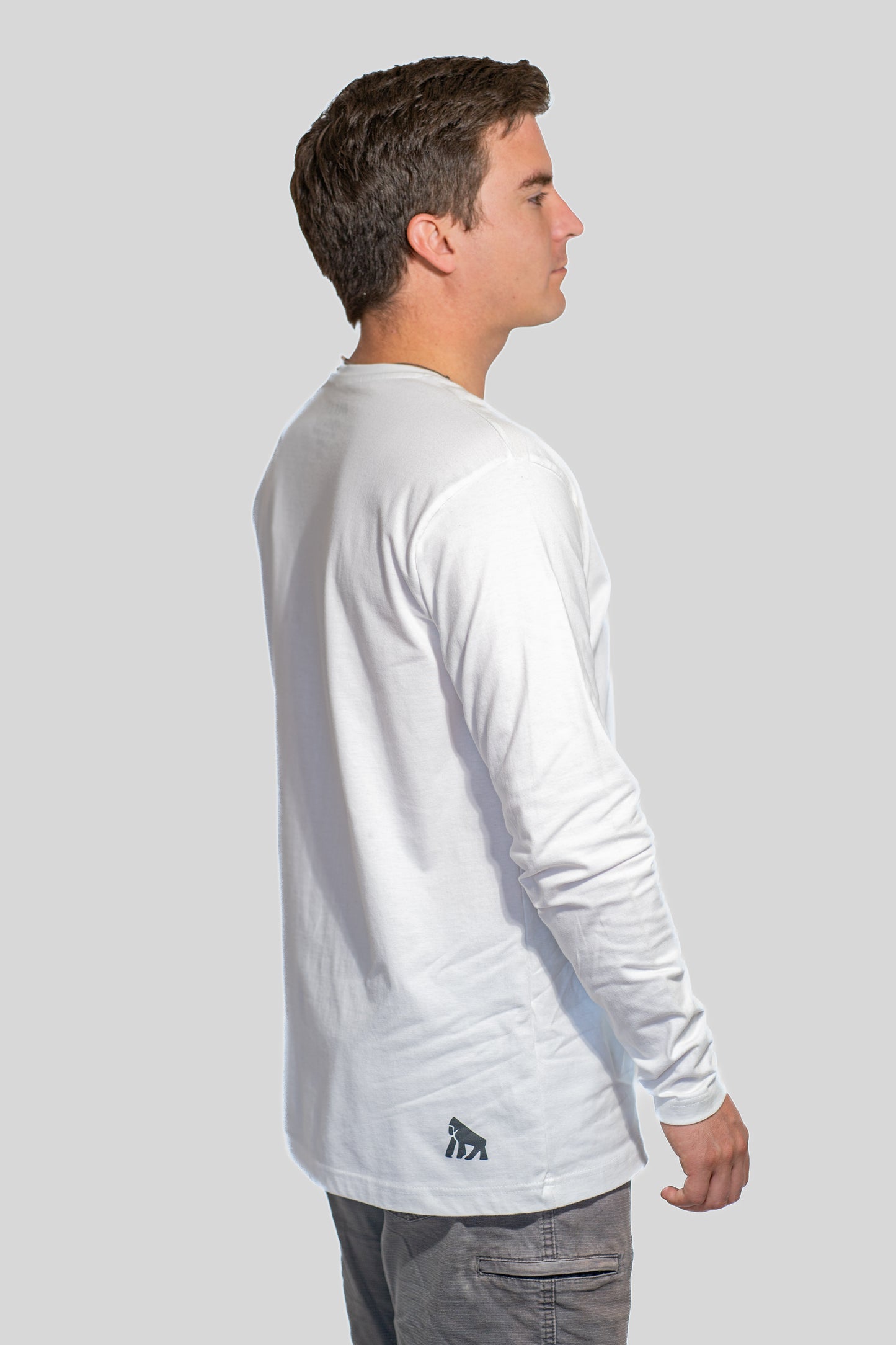 Polera Blanca Manga Larga UAKARI