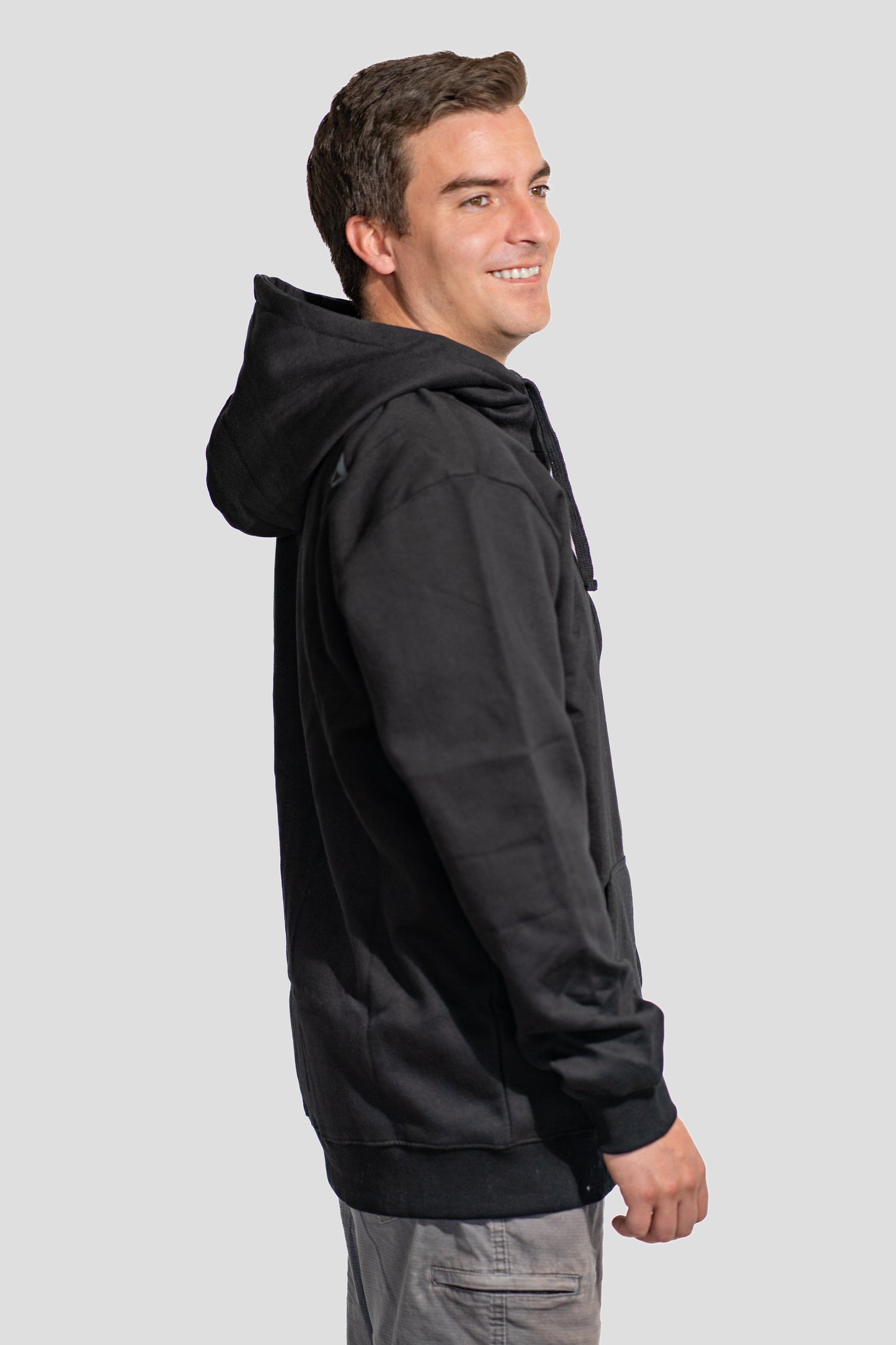 Polerón Hoodie Lemúr Negro