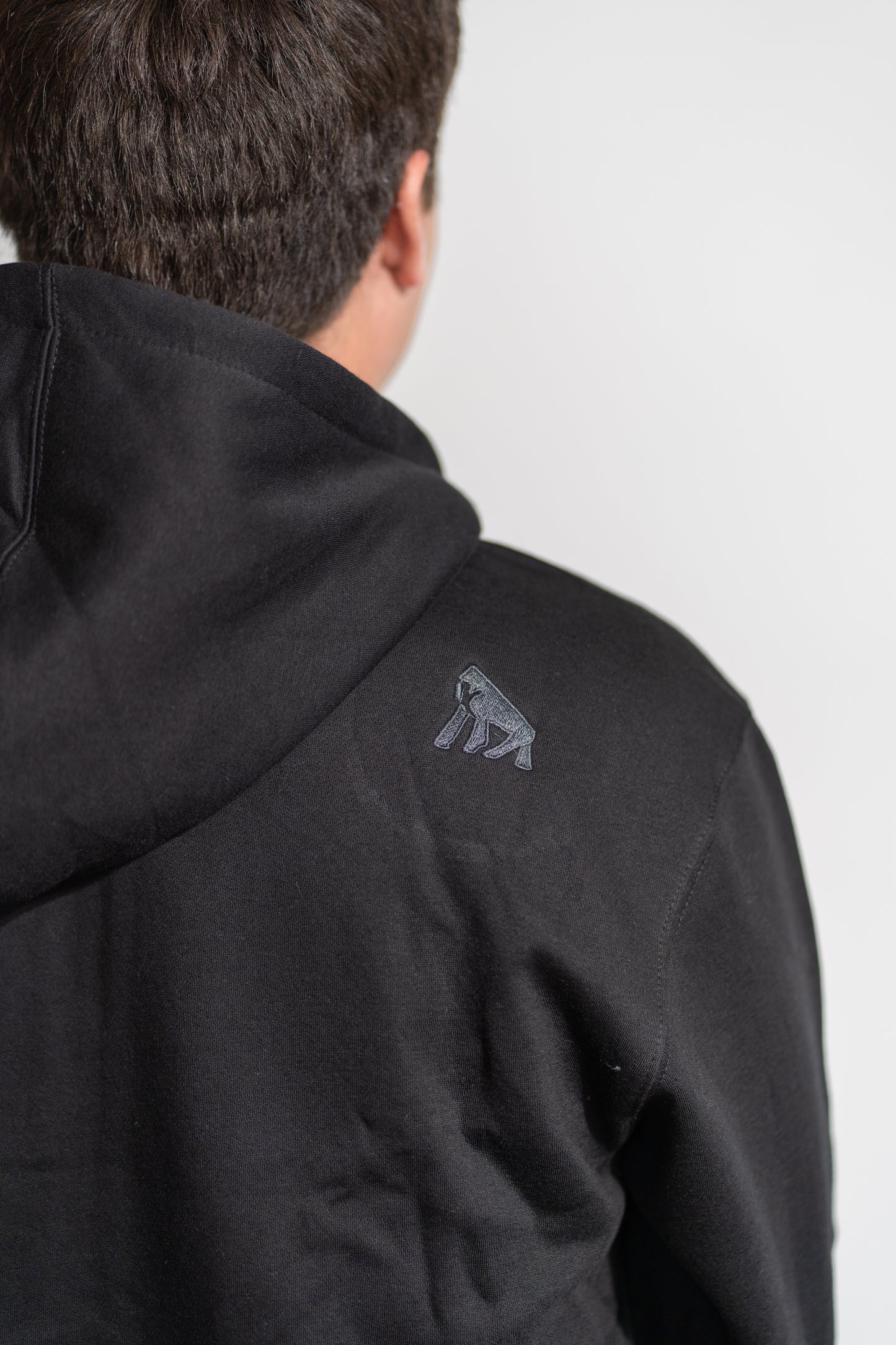 Polerón Hoodie Lemúr Negro