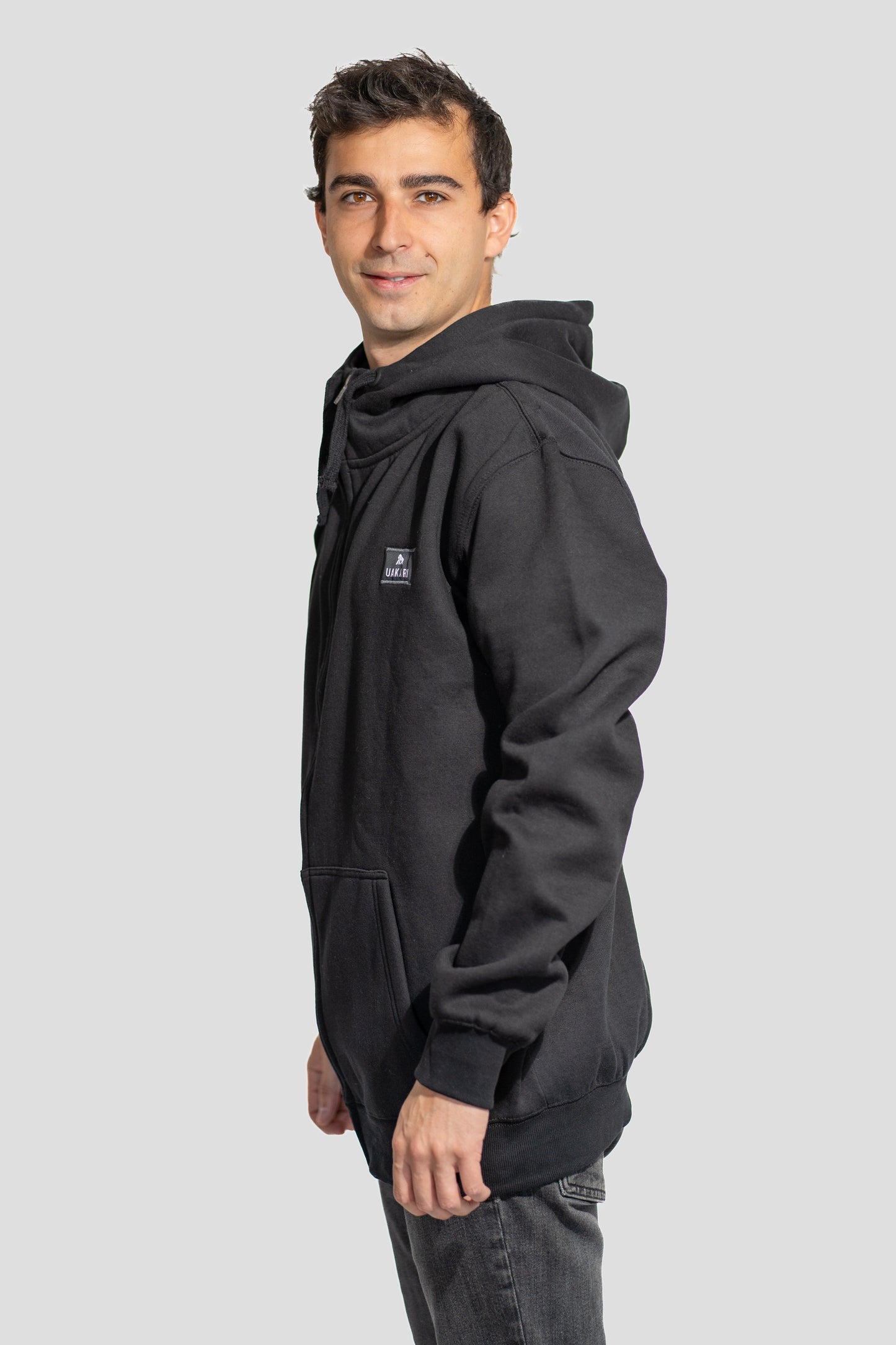 Polerón Hoodie Saki Negro