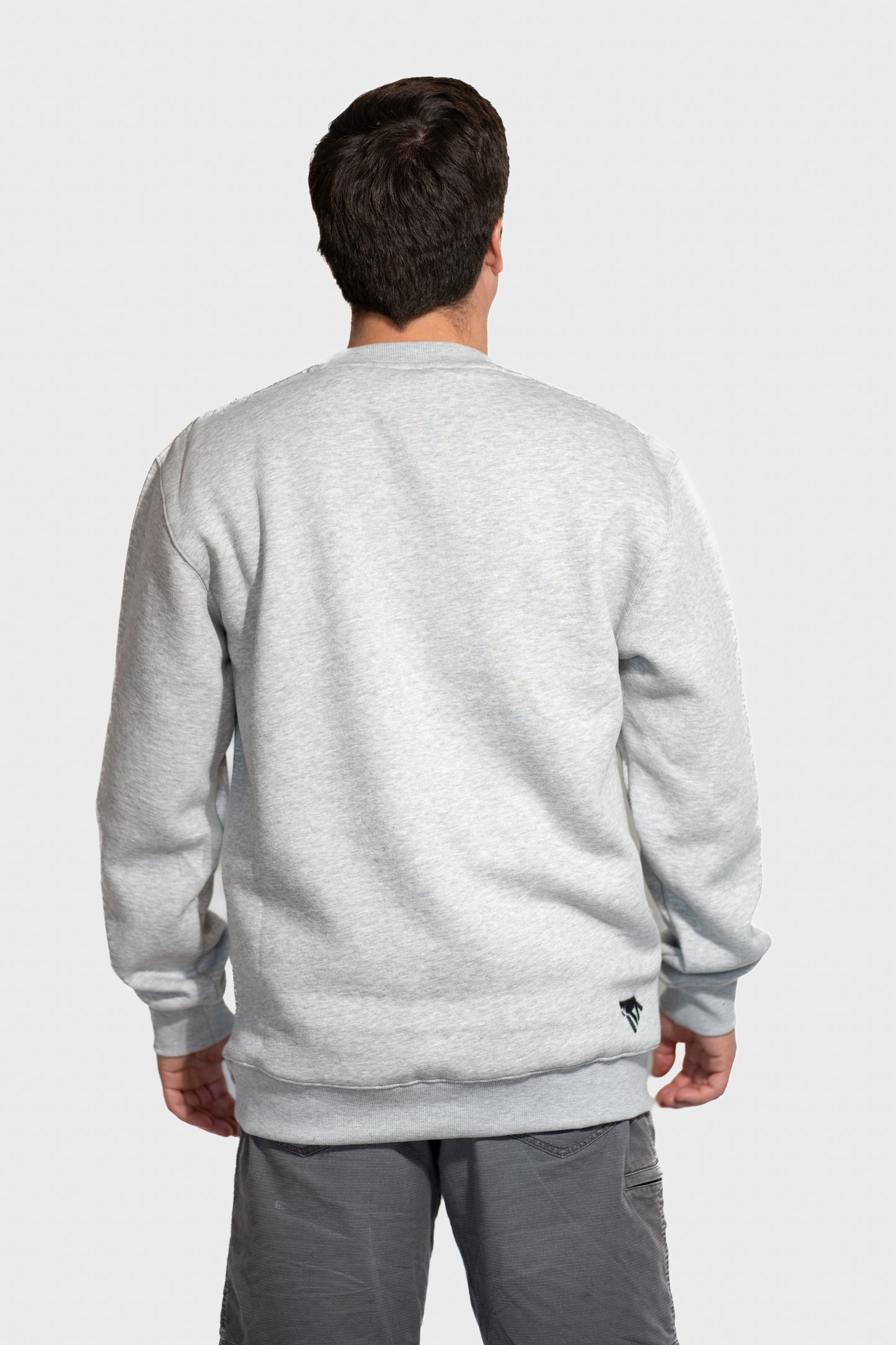 Polerón Sweatshirt Tamarino Gris Jaspeado