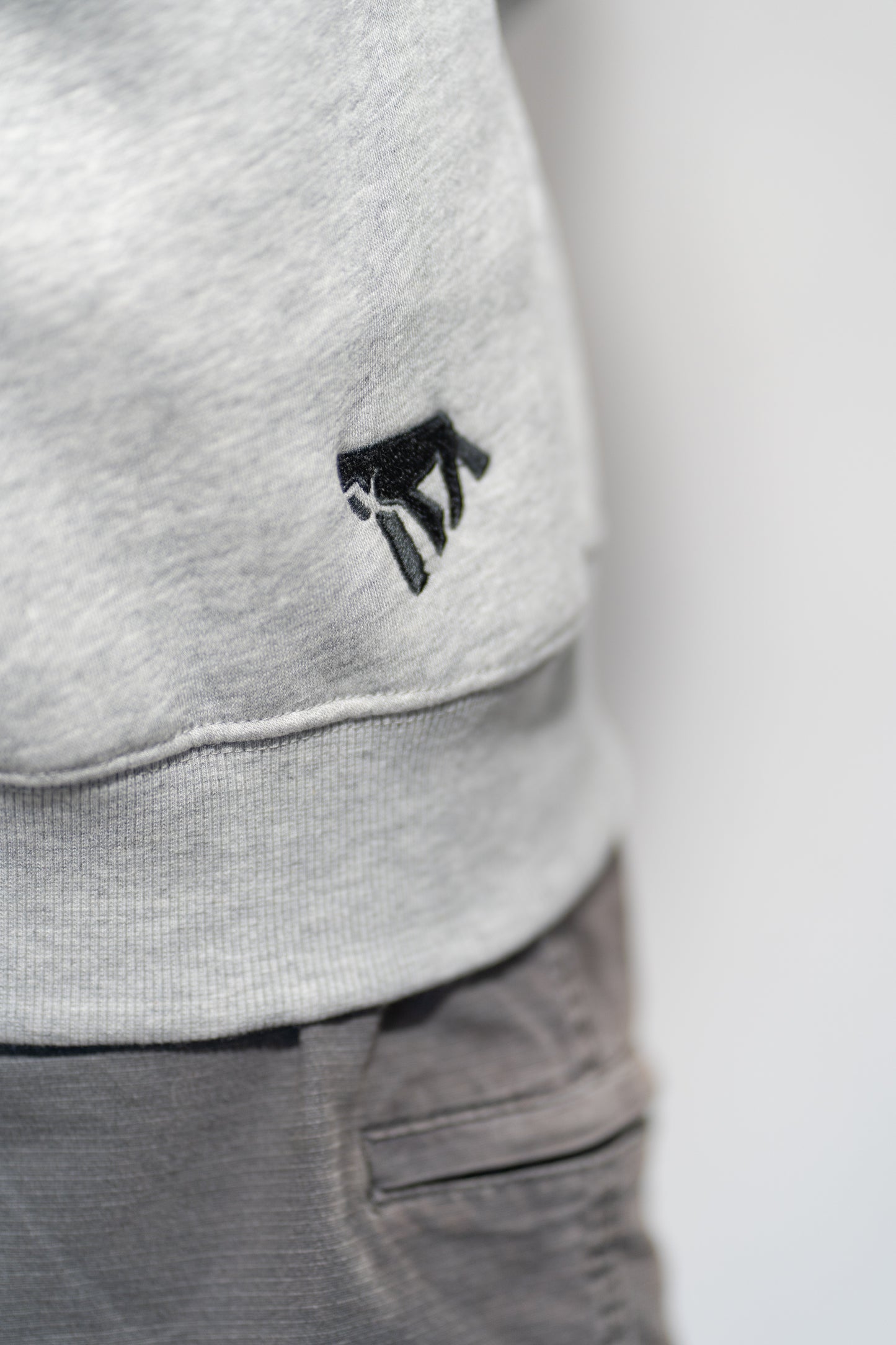 Polerón Sweatshirt Tamarino Gris Jaspeado