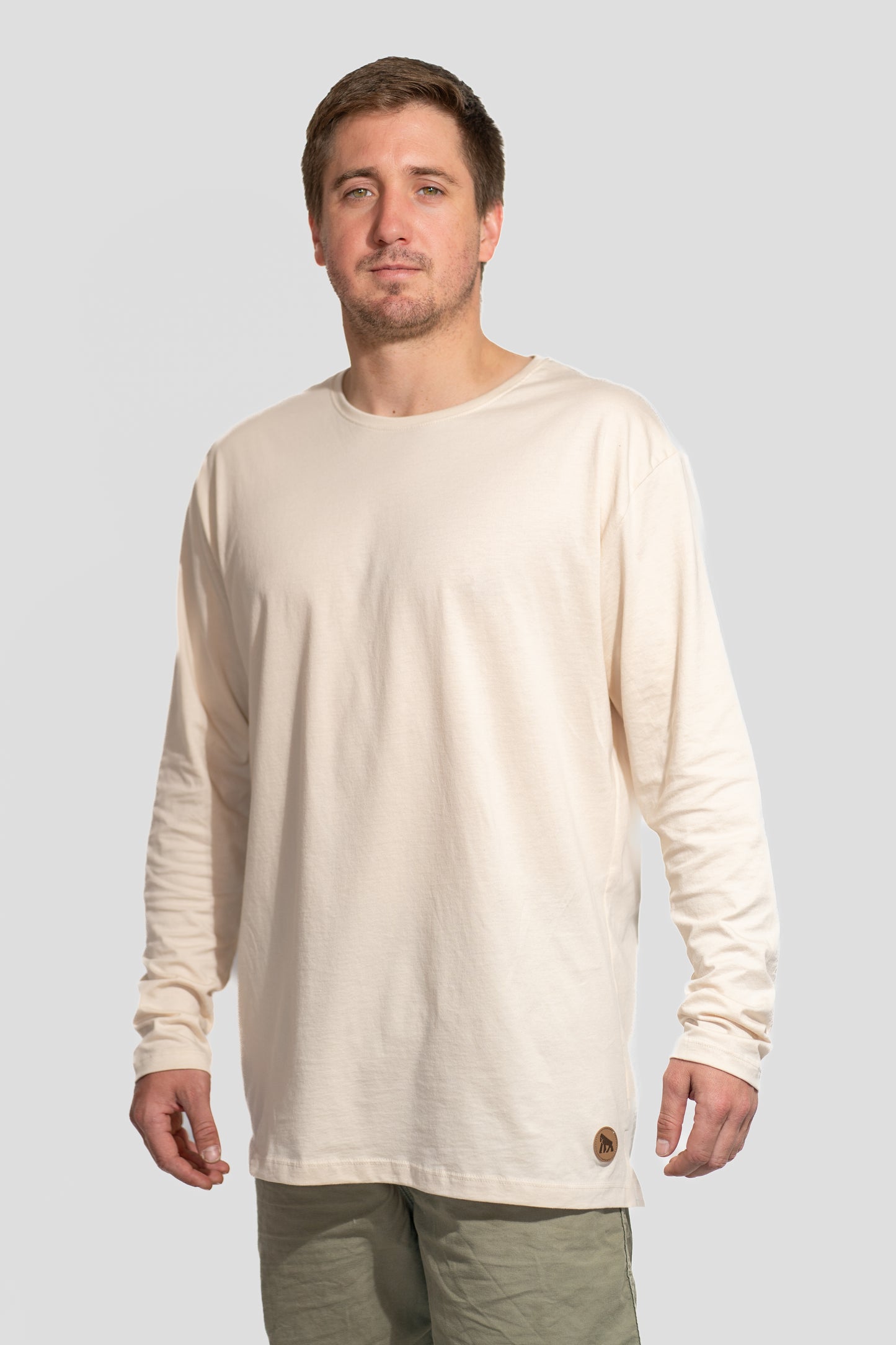 Polera PIMA Clásica Blanco Hueso - Manga Larga