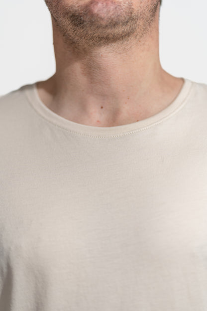 Polera PIMA Clásica Blanco Hueso - Manga Larga