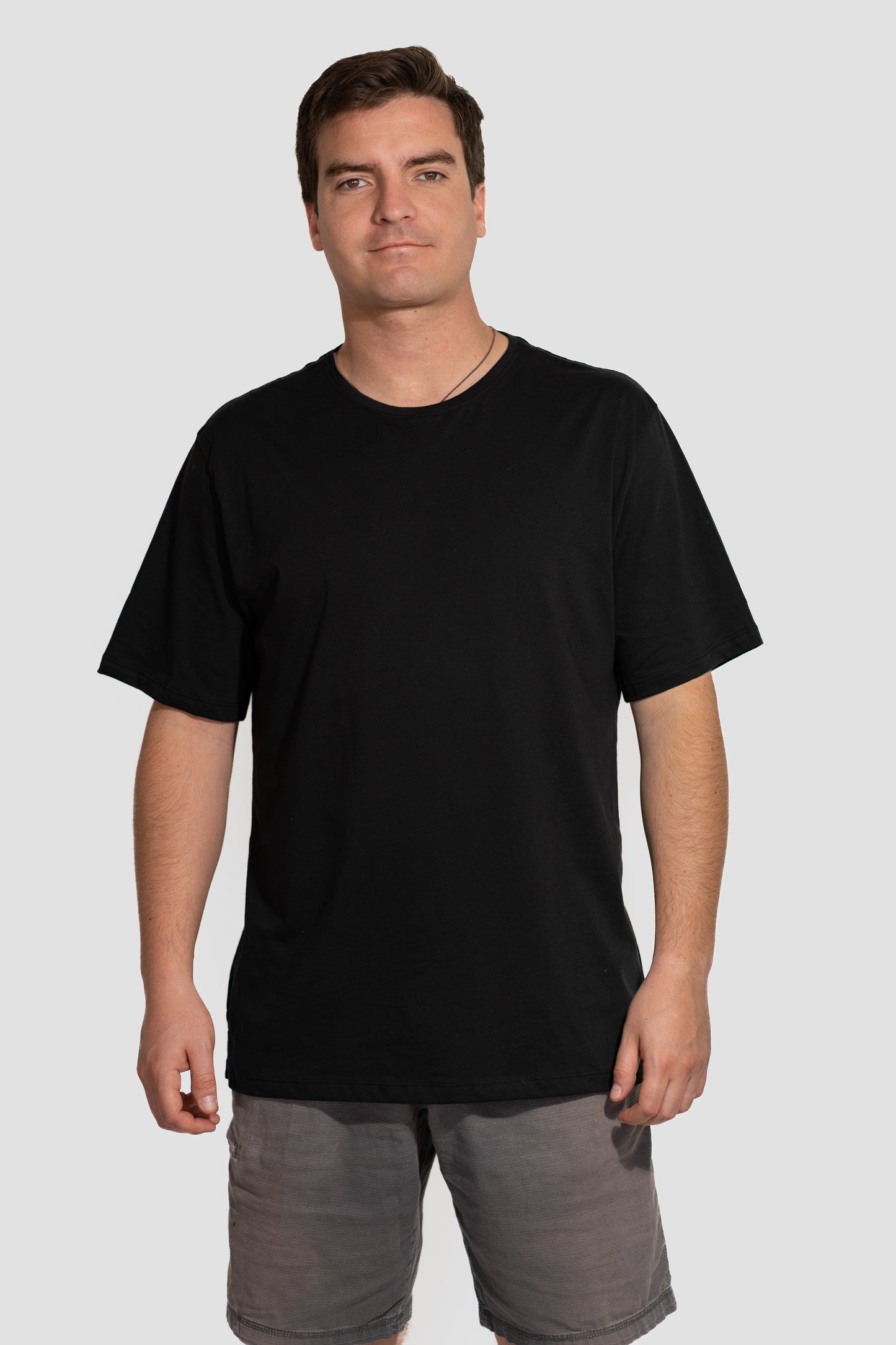 Polera PIMA Clásica Negro - Manga Corta