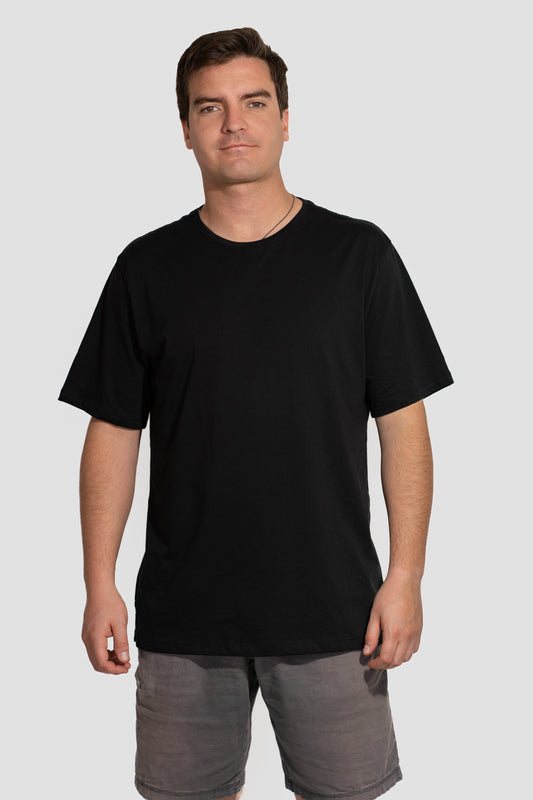 Polera PIMA Clásica Negro - Manga Corta